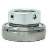 MAPLE ACE SA204 Insert Bearing 20mm Bore, Spherical OD with Eccentric Locking Collar and Lubrication Hole