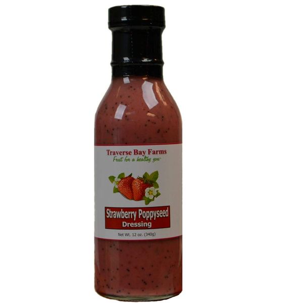 Traverse Bay Farms Strawberry Poppyseed Salad Dressing - Award Winning