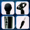 Pulse Desktop Microphone For Podcast Streaming Music 3ft Cable 3.5mm Jack NEW