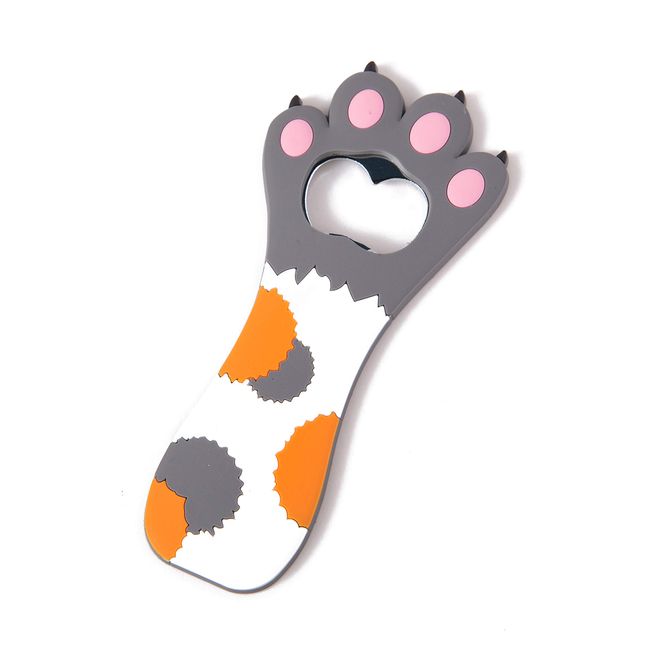 Cute Cat Hand Bottle Opener, Healing Bottle Opener, Paws & Magnetic Refrigerator Nyanko Cat