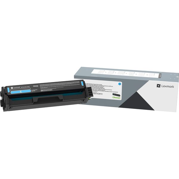 Lexmark C/MC3224, 3326, 3426 Cyan Return Program 1.5K Print Cartridge, 1 Unit