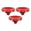 PATIKIL Camera Shutter Button, 3 Pack Soft Shutter Release Button Pure Copper Camera Button Concave Suitable for Nikon for Fujifilm for Leica DSLR/SLR Camera, Red