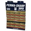 10XPERMA SHARP  DOUBLE EDGE RAZOR BLADES 100 PiecesX10PACK+3free metalrazor