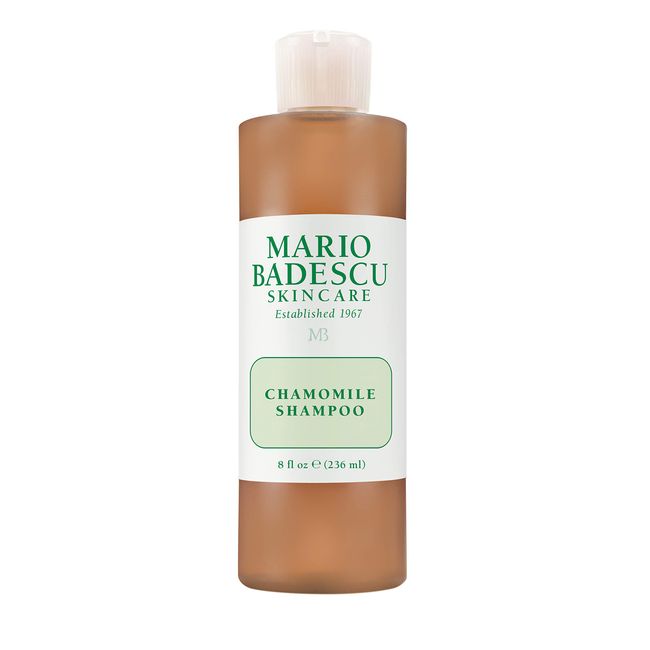 Mario Badescu Chamomile Shampoo for Oily and Sensitive Scalps | Gentle Shampoo that Clarifies and Soothes |Formulated with Chamomile Extract| 8 FL OZ