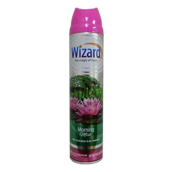 Wizard The Magic of Fresh Air Freshener 10 oz Morning Mist (Package May Vary) Pack of (3)