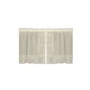 Heritage Lace Ecru Sonata 60"x24" Tier Pair
