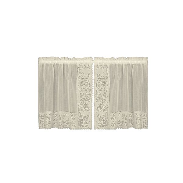 Heritage Lace Ecru Sonata 60"x24" Tier Pair
