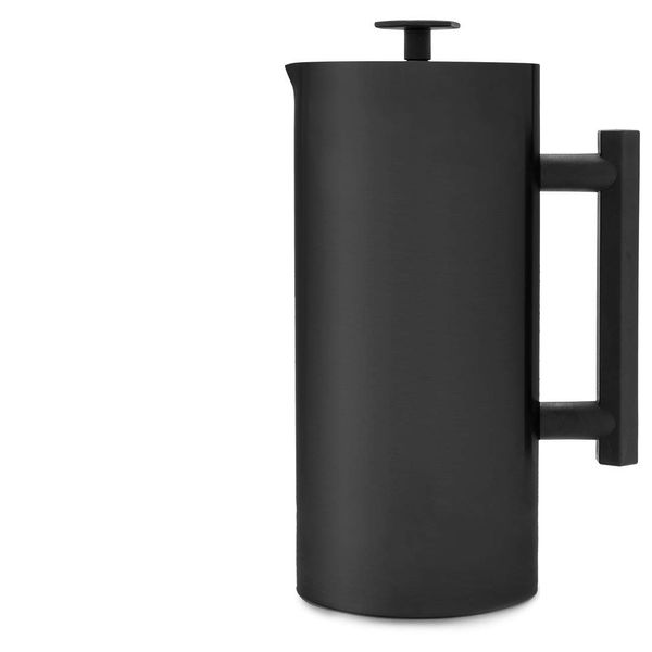 ESPRO - P6 French Press - Double Walled Stainless Steel Insulated Coffee and Tea Maker, Keep Drinks Hot for Hours, Ideal for Travel and Camping (Matte Black, 32 Ounce)