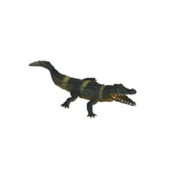 Ravensden Rubber Crocodile Figure 20cm - Six Designs, One Design Sent at Random