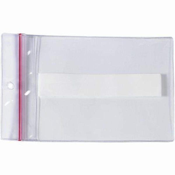 Box Partners 4 x 6" Super-Scan Press-On Vinyl Envelopes - Reclosable