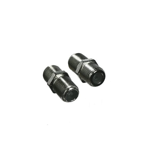 (Pack Of 4) Satelite Axial Coax Connector Plug Back To Back Socket