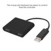 USB Keyboard Mouse Converter for PS4/XBOX ONE/SWITCH, Game Console Handle Adapter, Plug and Play