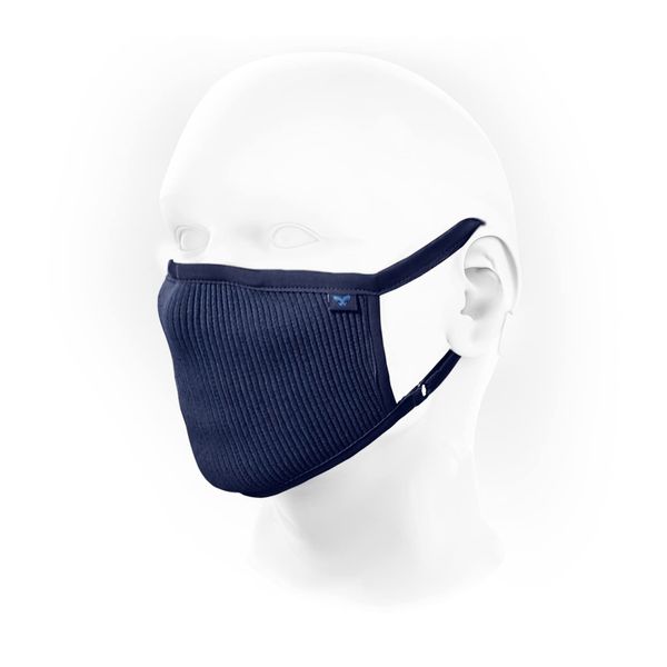 [NAROO MASK] Naroo Mask F.U+ Washable and Reusable High Performance Filter Mask (Navy, Small)