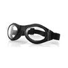 Rise International BA001C Bug Eye Goggles, Clear Lens