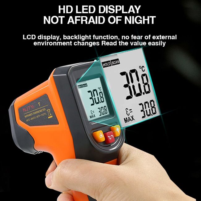 Newest Non-contact Temperature Measurement Gun Meter Multi-purpose