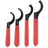 Nvanvmm Coilover Wrench, Hook Wrenches Tools Set Shock Spanner Wrench Set C-Shape Spanner Adjustable Spanners Adjustment Tool