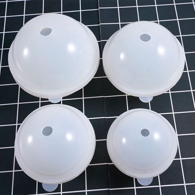 30mm Sphere Ball Silicone Mold | 3D Round Mold | UV Resin Clear Mold |  Epoxy Resin Soft Mould