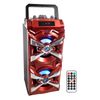 NYC Acoustics X-Tower Dual 4" Bluetooth Speaker w/ Sound Activated LED's+Remote