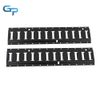 Black Track Tie Down Rail Kit 2' (2 Pack) for Garages, Vans, Trailers 2000 lbs