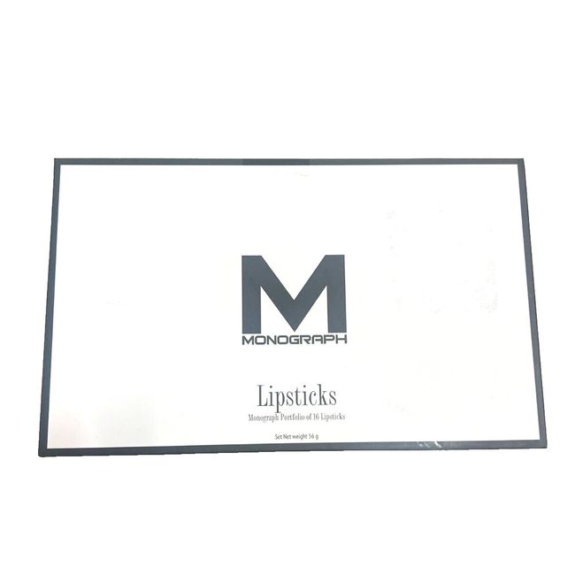 Monograph Collection Cream Lipstick Portfolio - 16 Lipsticks