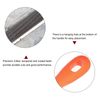 sourcing map Chainsaw File Guide, 5/32" (4mm) Round Rasp Chrome Steel Double Cut Teeth for Sharpening
