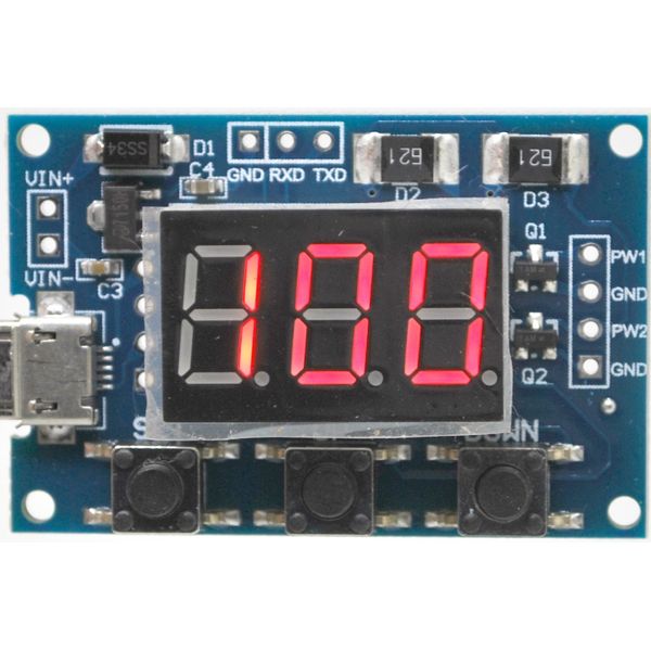 Variable PWM Signal Generator with Frequency Indicator (Board)