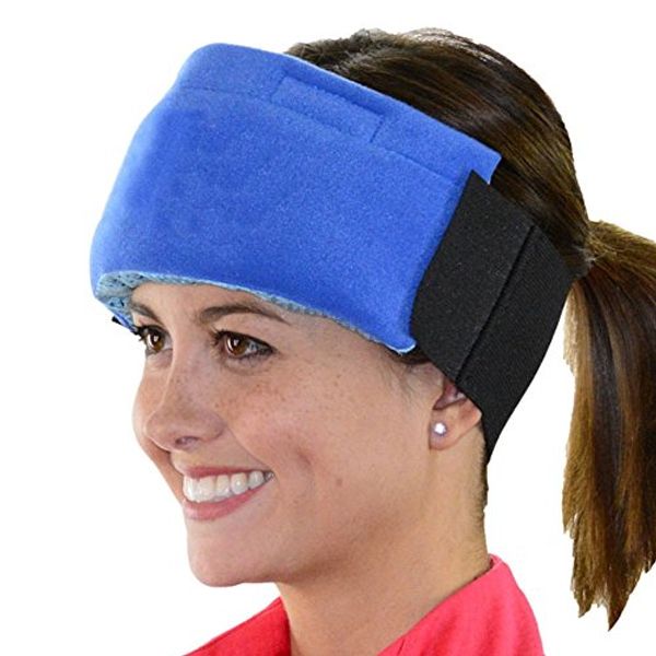 Cool Relief Soft Gel Headache and migraine ice Pack wrap