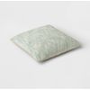 Textured Woven Cotton Square Throw PillowGreen - Room Essentials™: Dobby Cotton