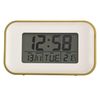 Acctim 15861 Alta yellow alarm clock with indoor temperature