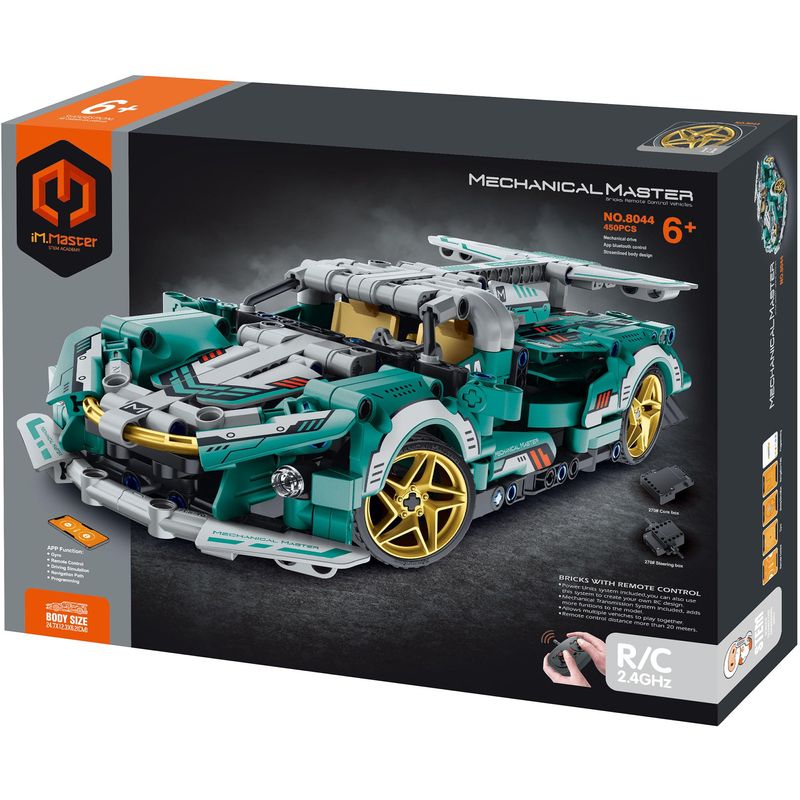 iM.Master STEM Academy: Mechanical Master - R/C Super Car: Green 450pcs ...
