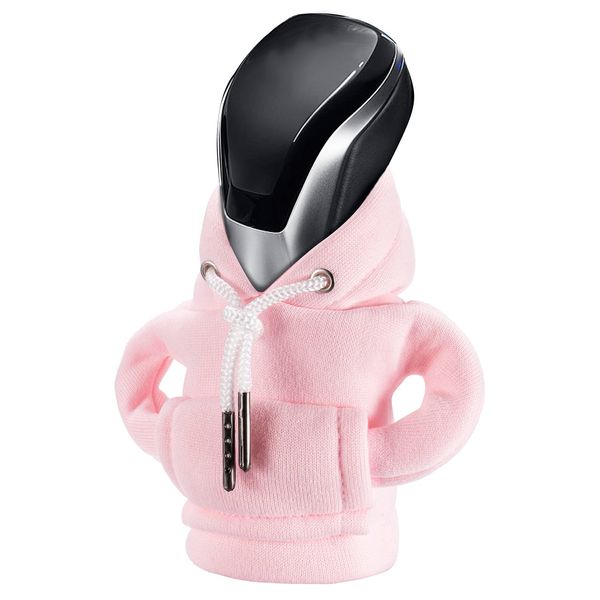 Gear Shift Hoodie, Universal Car Shift Knob Cover, Mini Hoodie for Car Shifter, Automotive Interior Cute Gadgets, Car Accessories and Decorations