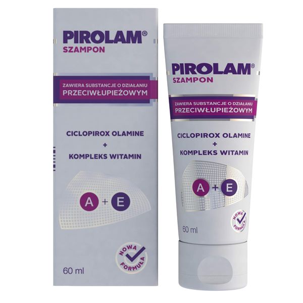 PIROLAM ANTI-DANDRUFF SHAMPOO 60ml - VITAMINS A&E