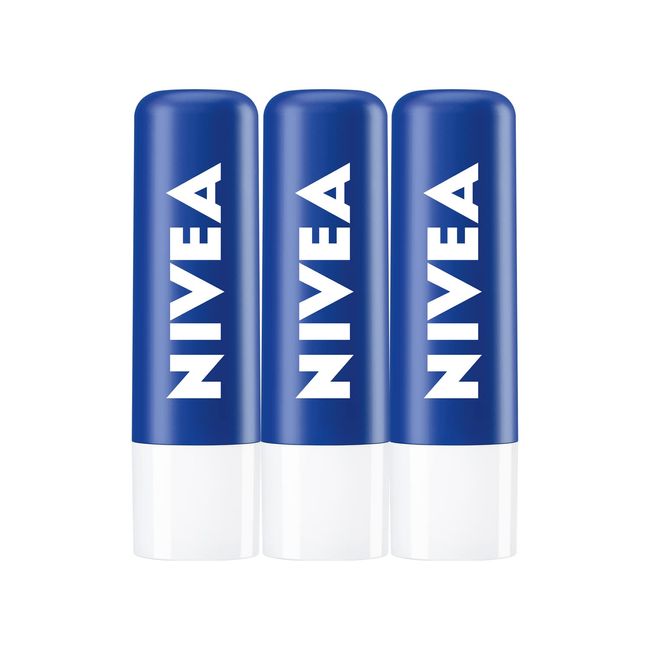 NIVEA Essential Care Nemlendirici Dudak Bakım Kremi Original 4,8G x3 Adet