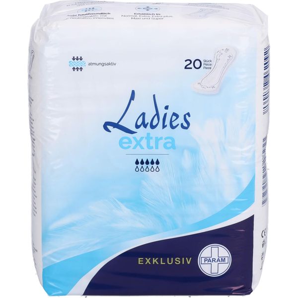 PARAM Ladies Exclusive Incontinence Pads Extra Pack of 20