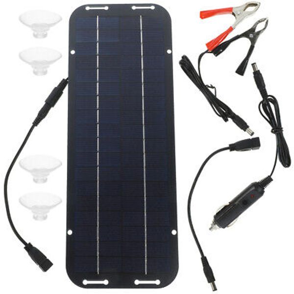 Portable Solar Panel Kit Rechargeable Power Bank Small Charger