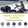 18"x16"Motorcycle Windshield Windscreen for 7/8''1"Handlebars For Harley Softail
