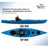 Adjustable Padded Deluxe Kayak Seat Detachable Back Backpack/Bag Canoe Backrest
