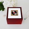 CafePress Vinyl Record Player Memory Keepsake Jewelry Box, 5"x5"x3.75"