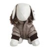 Pet Life Ski Parka, Metallic Grey, Medium