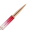Nail Design Brush Red Glitter PINX