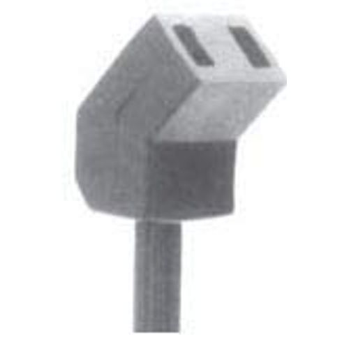 (x5) Orion Fans C45-72P-5 | 2 Foot AC Fan Power Cable | Head Style: 45 Degrees | Single Head | Lead Length: 72 Inches | Termination Type: NEMA 1-5 AC Plug