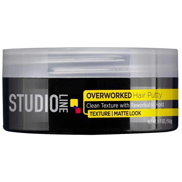 L'Oreal Studio Line Overworked Hair Putty (Pack of 2)