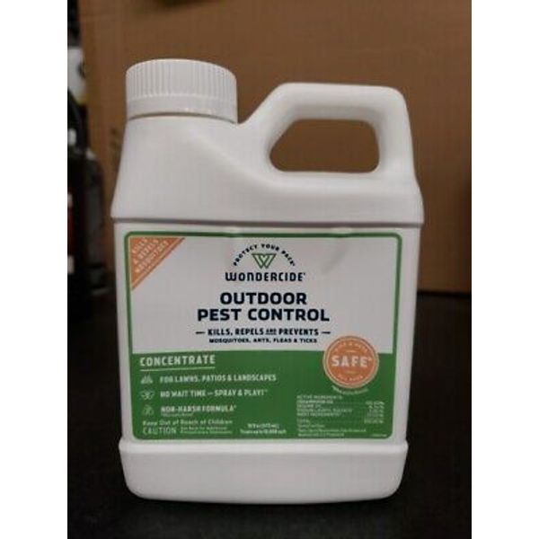 Wondercide Outdoor Pest Control Concentrate 16 Fl Oz- Kids & Pets Safe