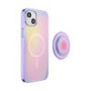 PopSockets Japan - PopCase iPhone 15 Plus Aurora Rainbow with MagSafe Round Pop Grip Pop Case