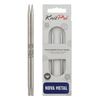 KnitPro 3.75 mm Nova Interchangeable Normal Circular Needles, Silver