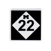 Authentic M22 LLC Fridge Magnet