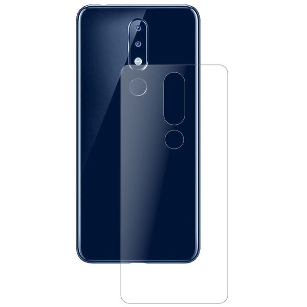 Screen Protector for I Nokia 5.1 Plus back I matte I Flexible Glass 9H dipos