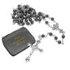 First Holy Communion Hematite Rosary and Purse Gift Set