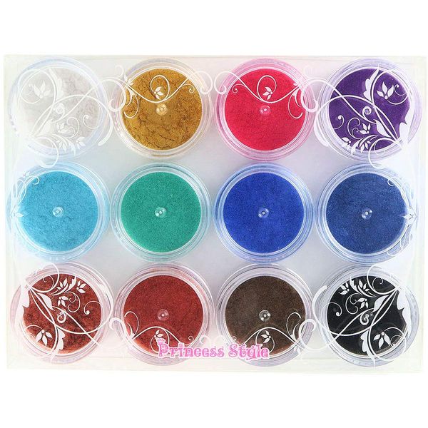 PEARL Pigment rezinkara- Spilling Out Prevention specification 12 Pcs/set