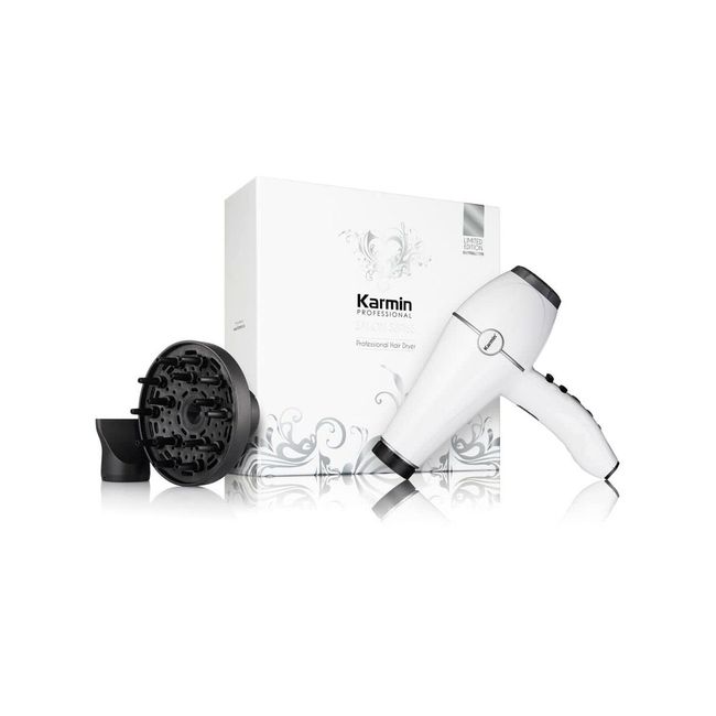 KARMIN Salon Series Professional Ionic Hair Dryer, Positive Negative Ion, Cer...